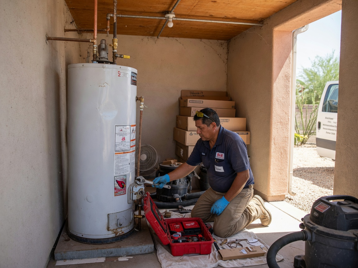 water heater repair by  Bullhead City Water Heater Works in Arizona, bullhead city